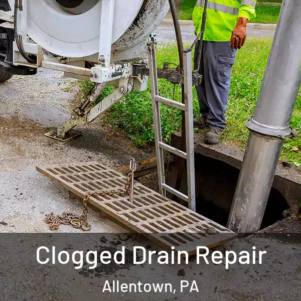  Clogged Drain Repair Allentown, PA