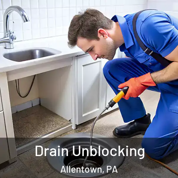  Drain Unblocking Allentown, PA