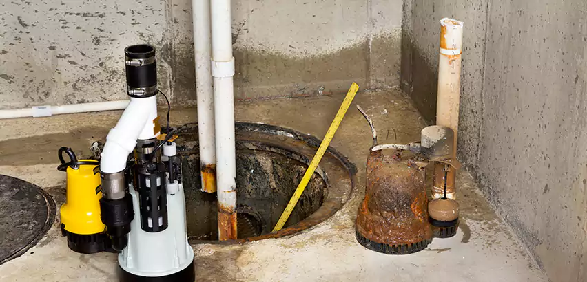 Installing Sump Pump in Finished Basement in Allentown, PA